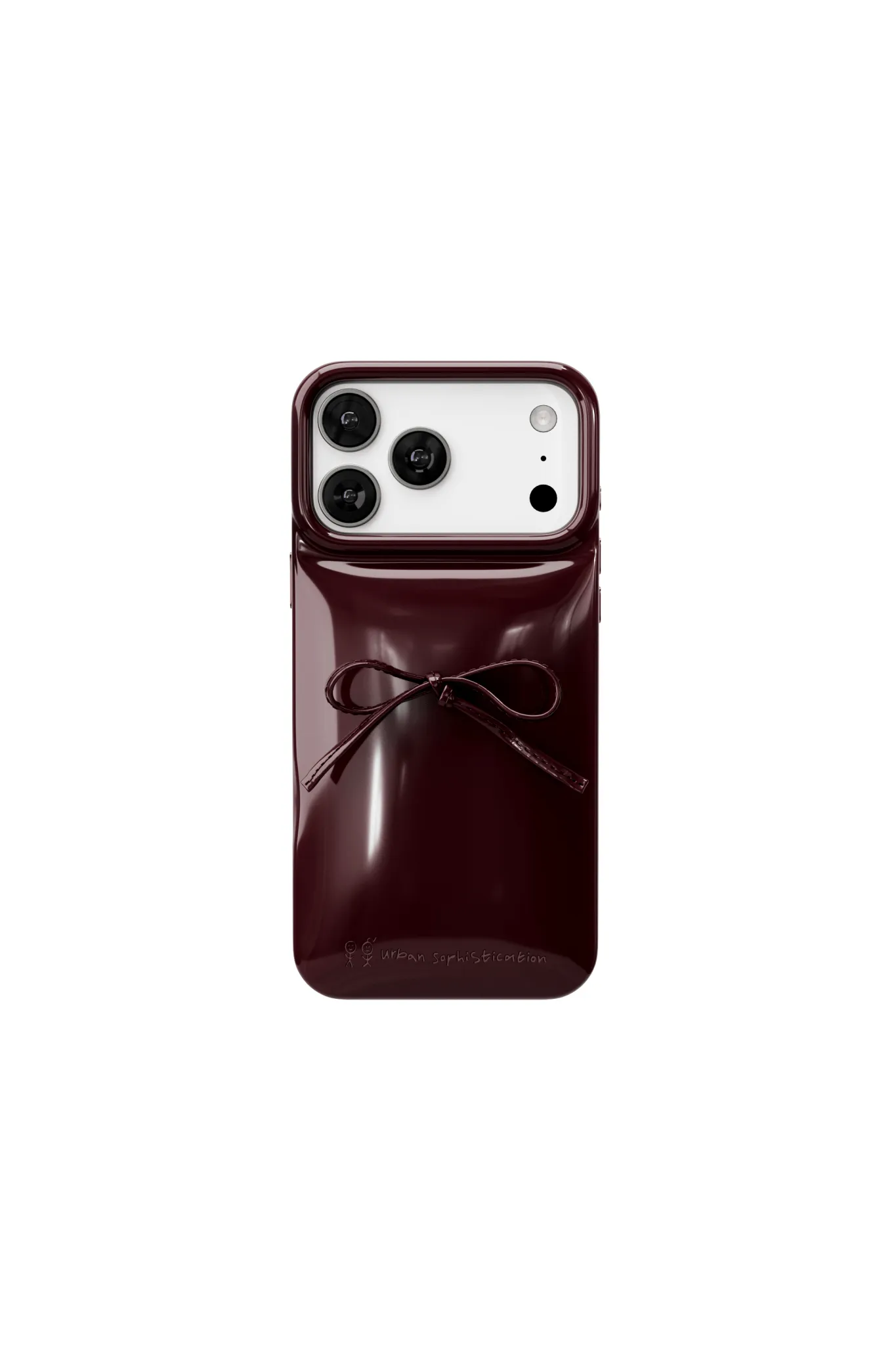 The Soap Case® - Delicate Bow in Dark Cherry sold by Urban Sophistication product image thumbnail 2