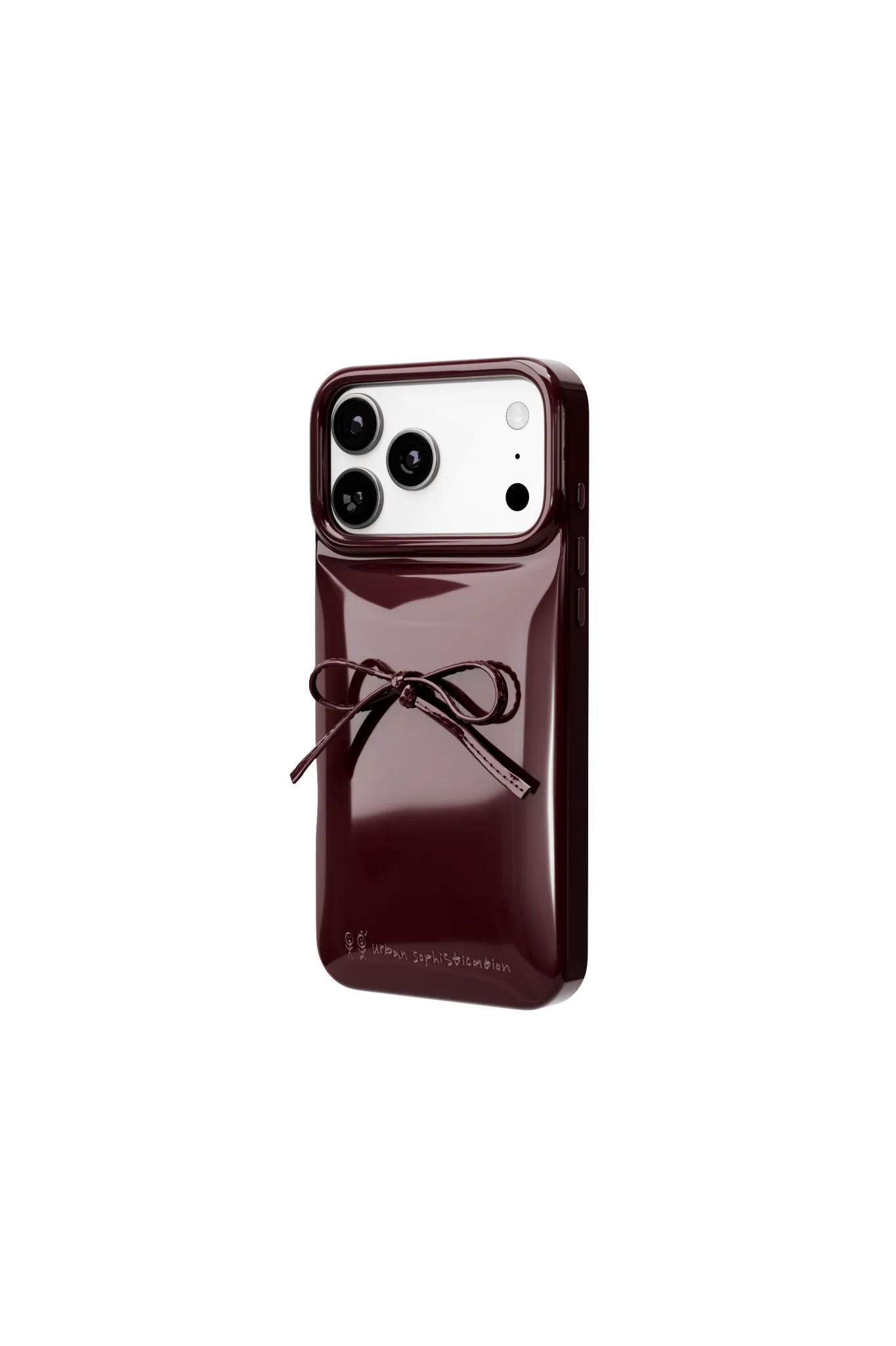 The Soap Case® - Delicate Bow in Dark Cherry sold by Urban Sophistication product image thumbnail 4