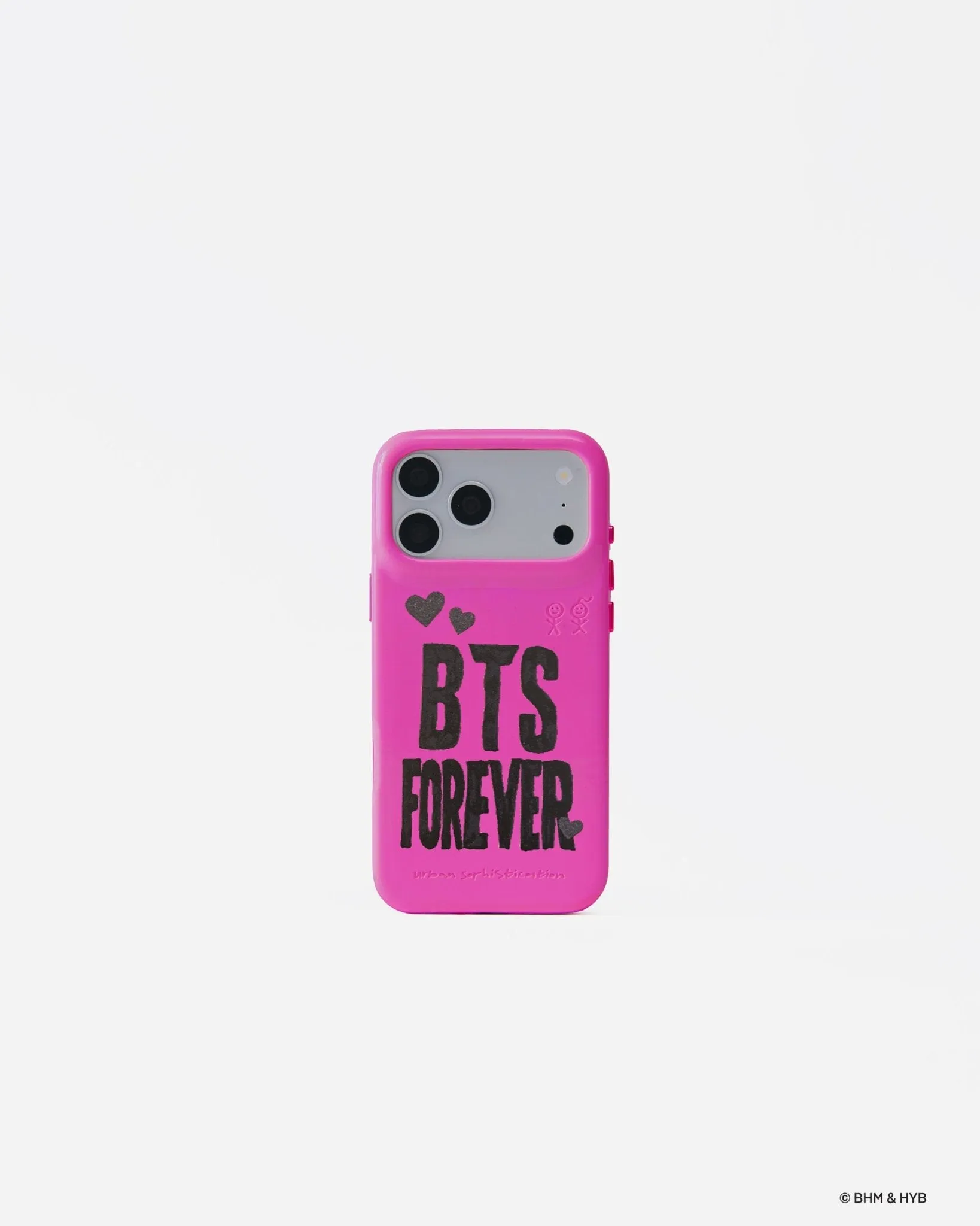 The Skinny Case - BTS Poster in Fuschia sold by Urban Sophistication