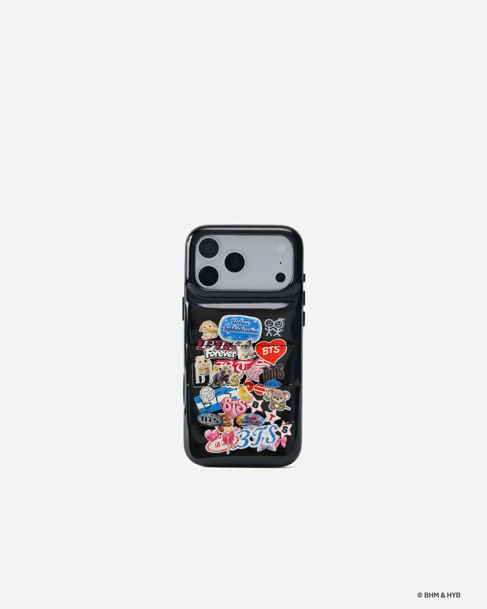 The Puffer Case - BTS Stickers in Black sold by Urban Sophistication