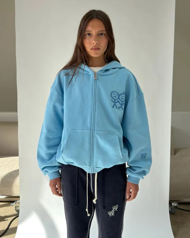 CS01 Classic Fit Terry Zip Hoodie made by Urban Sophistication