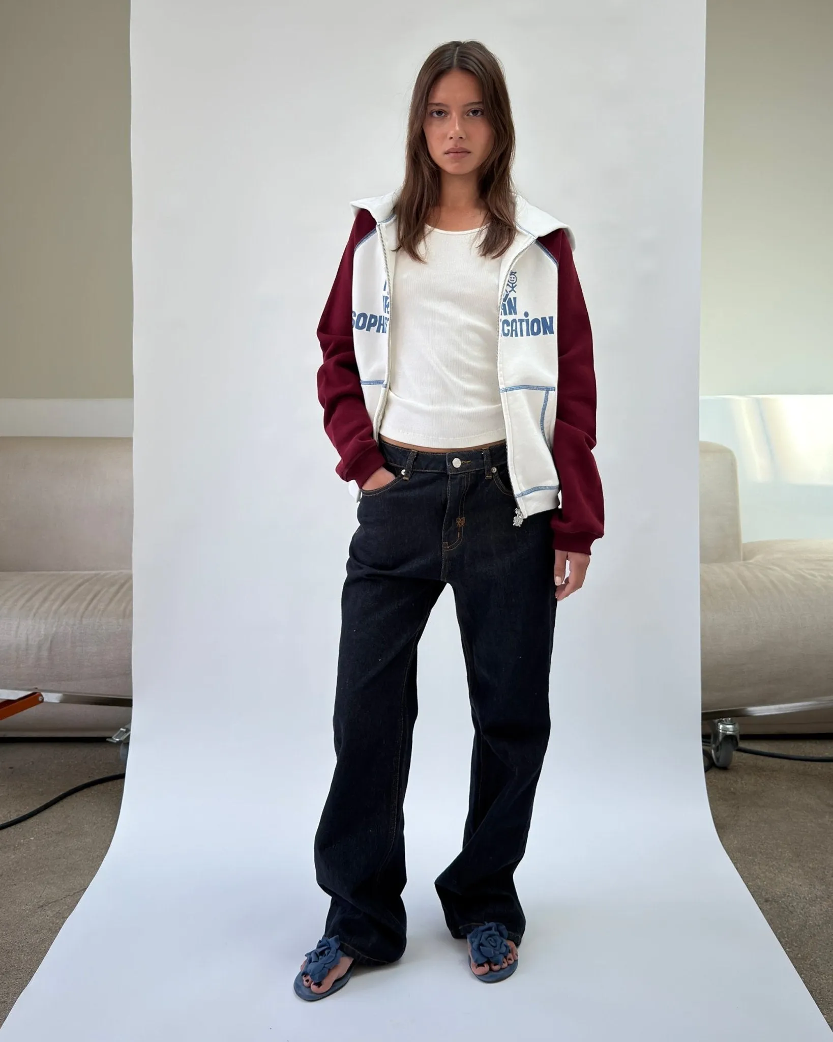 CS01 Classic Fit Terry Zip Hoodie sold by Urban Sophistication product image thumbnail 4