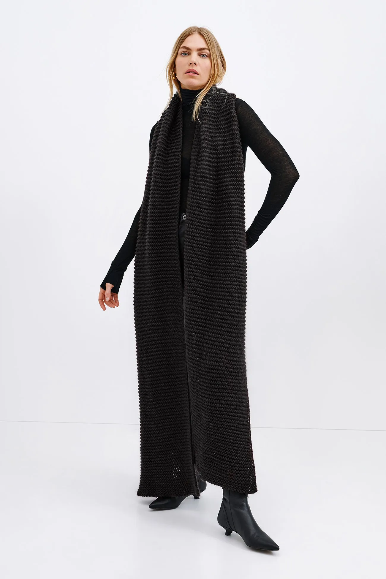 Bronx Mohair Scarf sold by Marcella NYC product image thumbnail 2