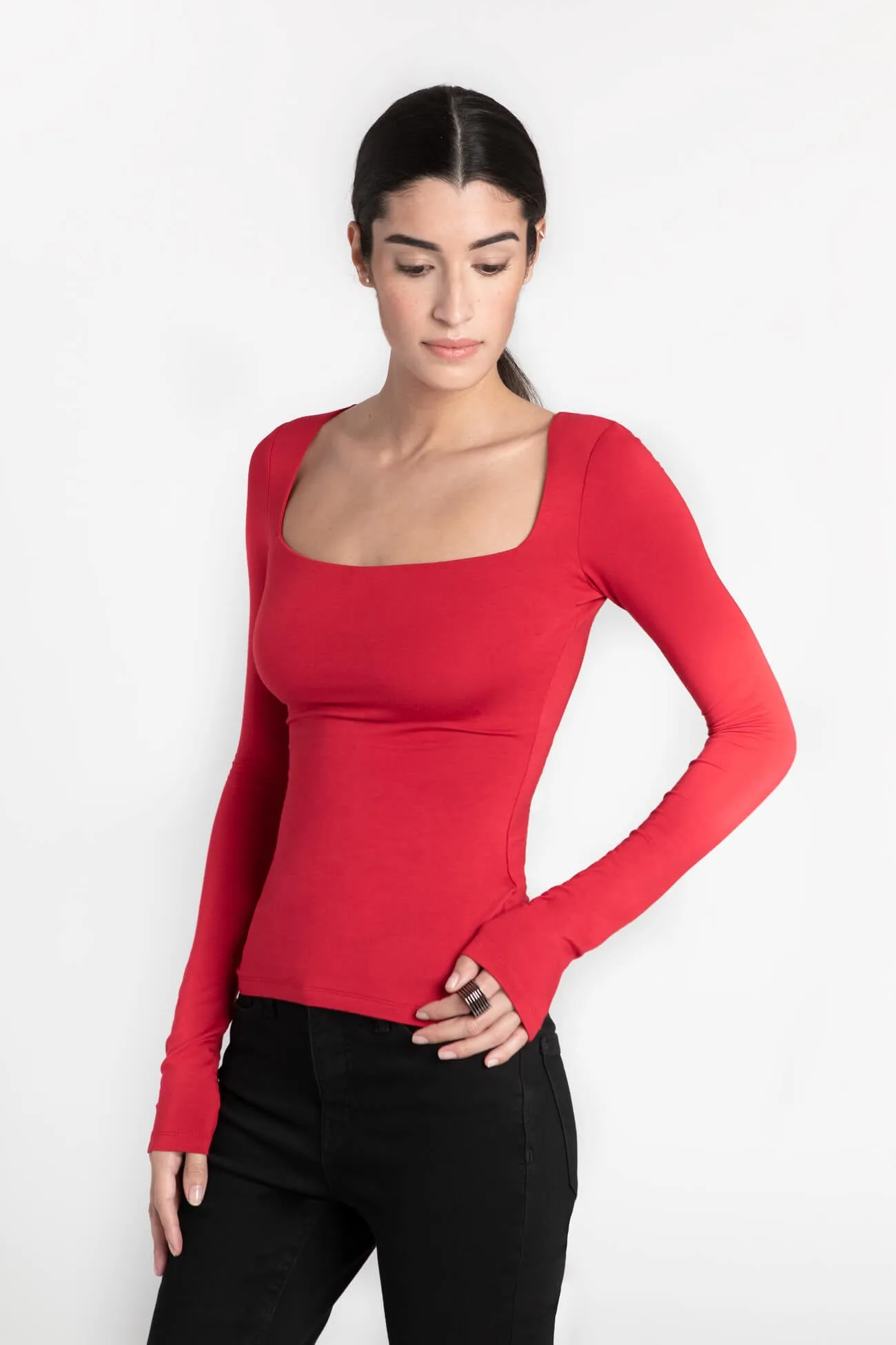Petite Yvonne Top sold by Marcella NYC