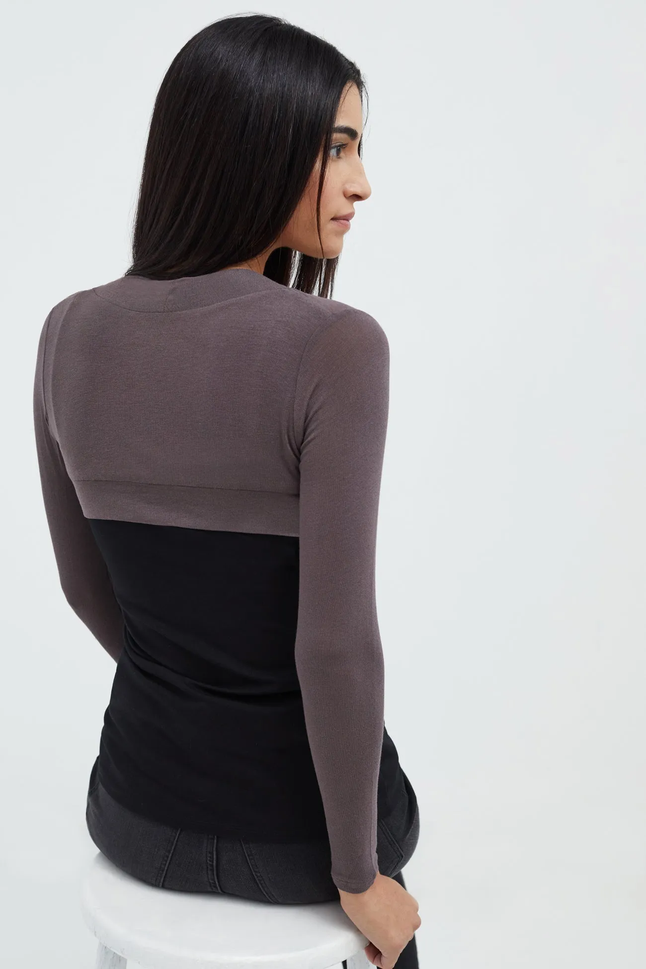 Sheer Tatiana Bolero sold by Marcella NYC product image thumbnail 3