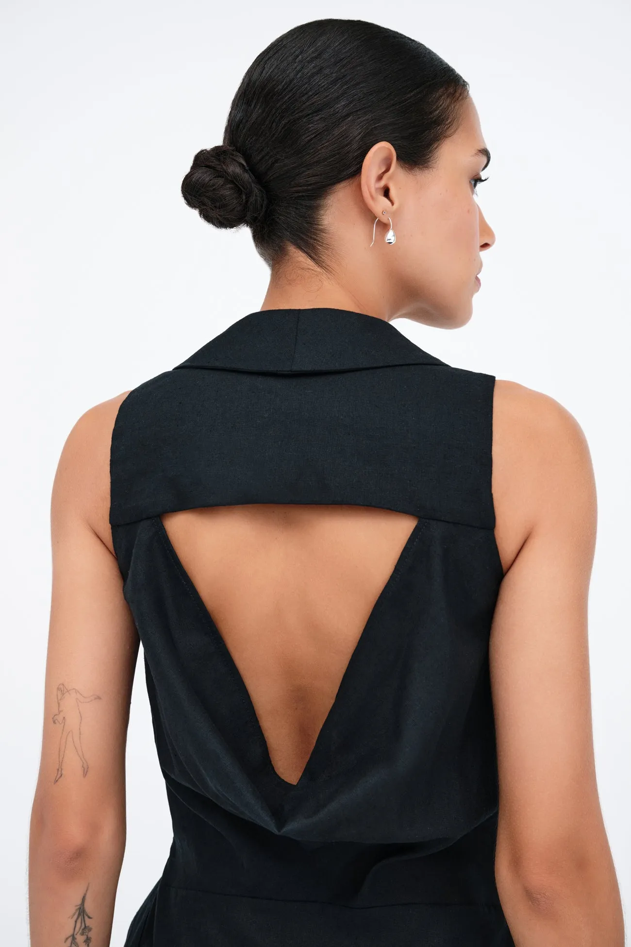 Tabitha Linen-Blend Dress sold by Marcella NYC product image thumbnail 2