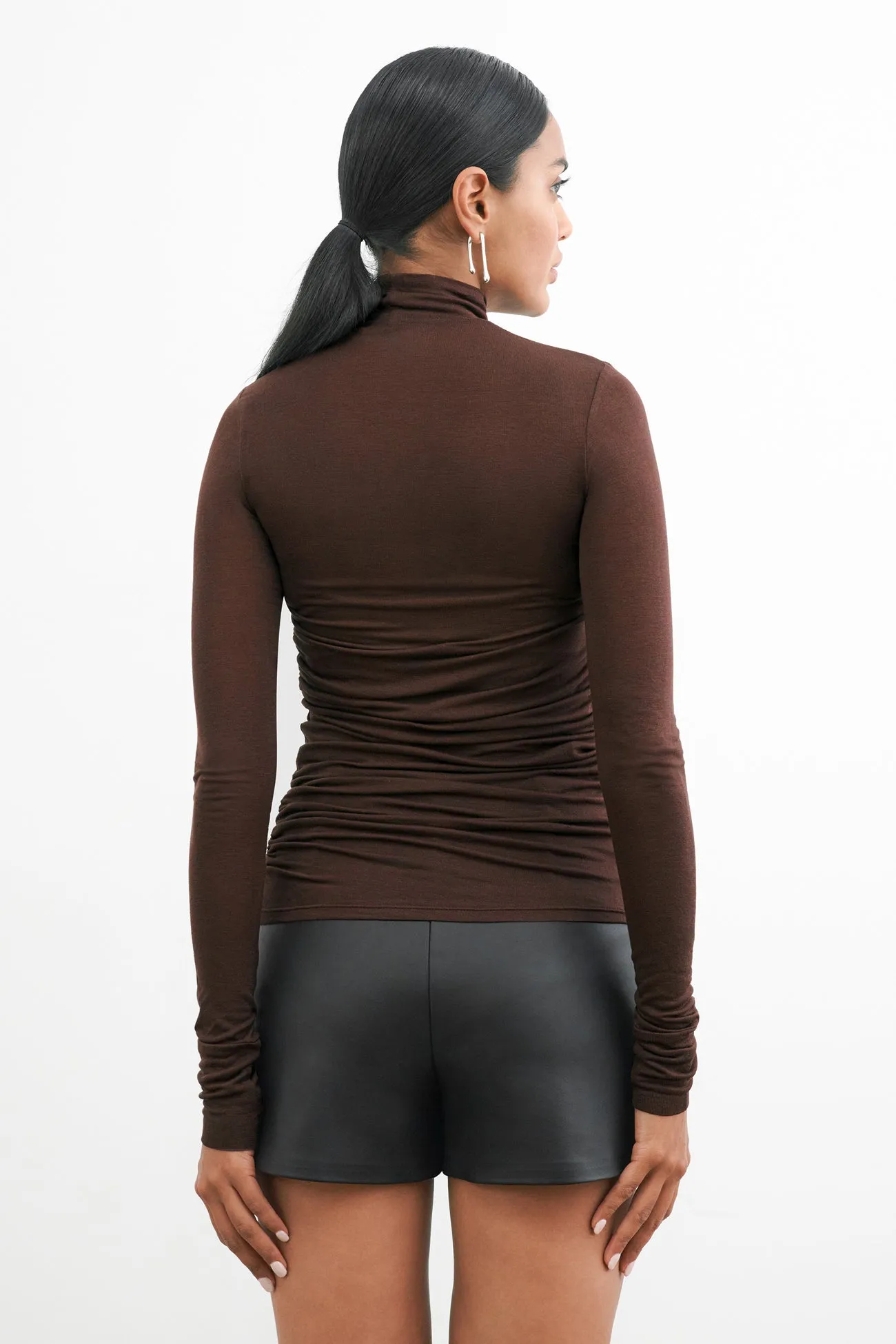 Skye Mock Neck Top sold by Marcella NYC product image thumbnail 4