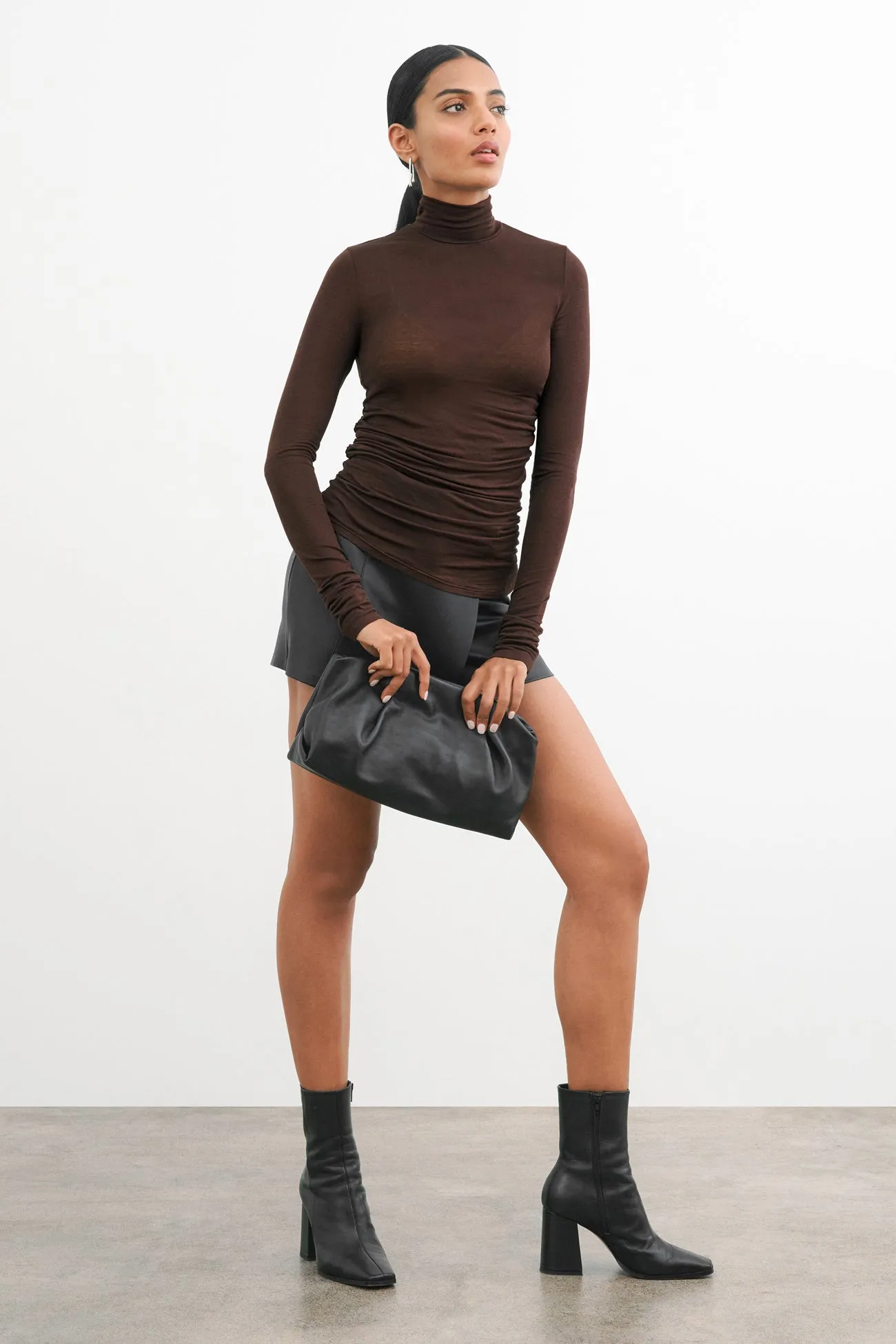 Skye Mock Neck Top sold by Marcella NYC product image thumbnail 5