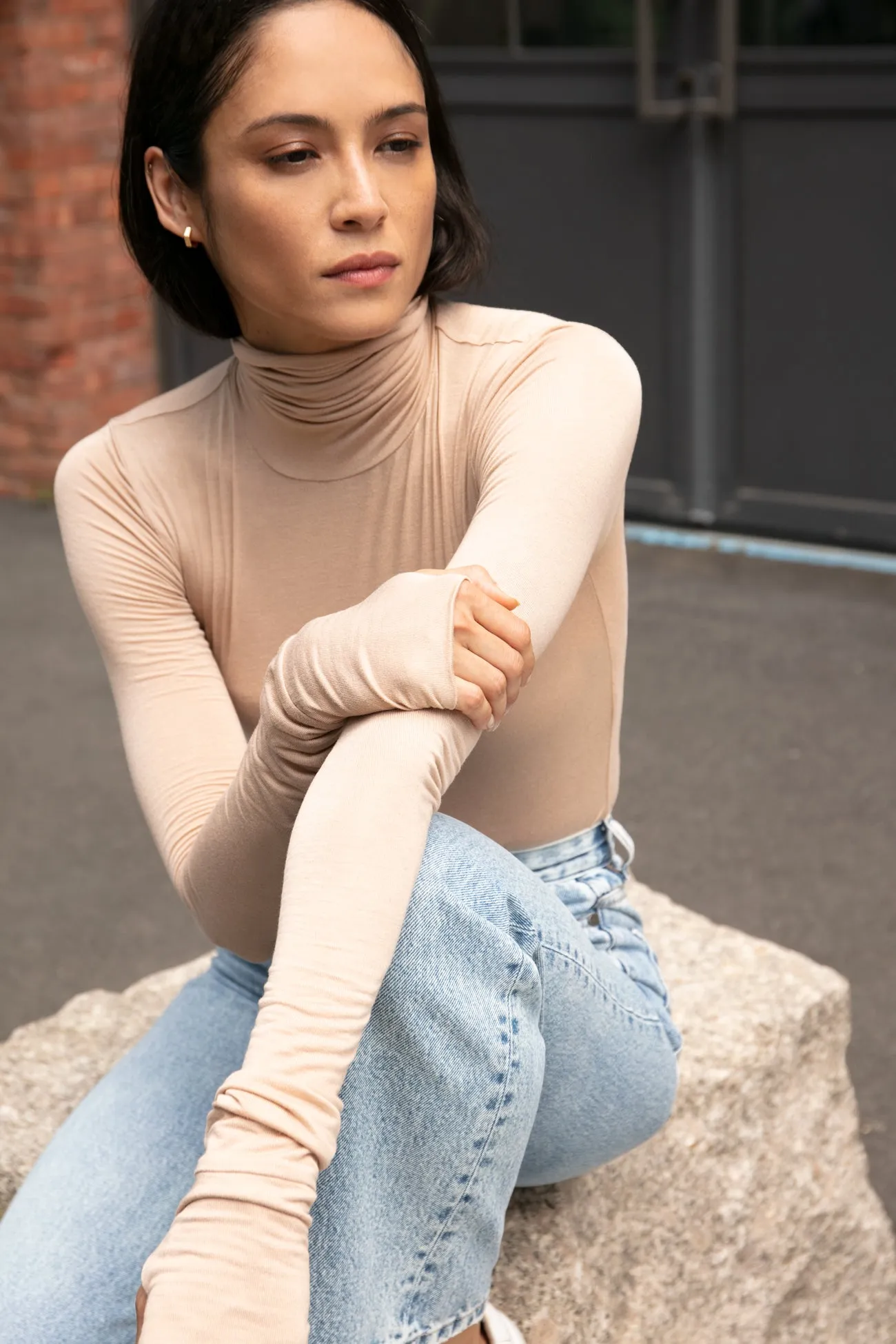 Eloise Sheer Turtleneck sold by Marcella NYC product image thumbnail 4