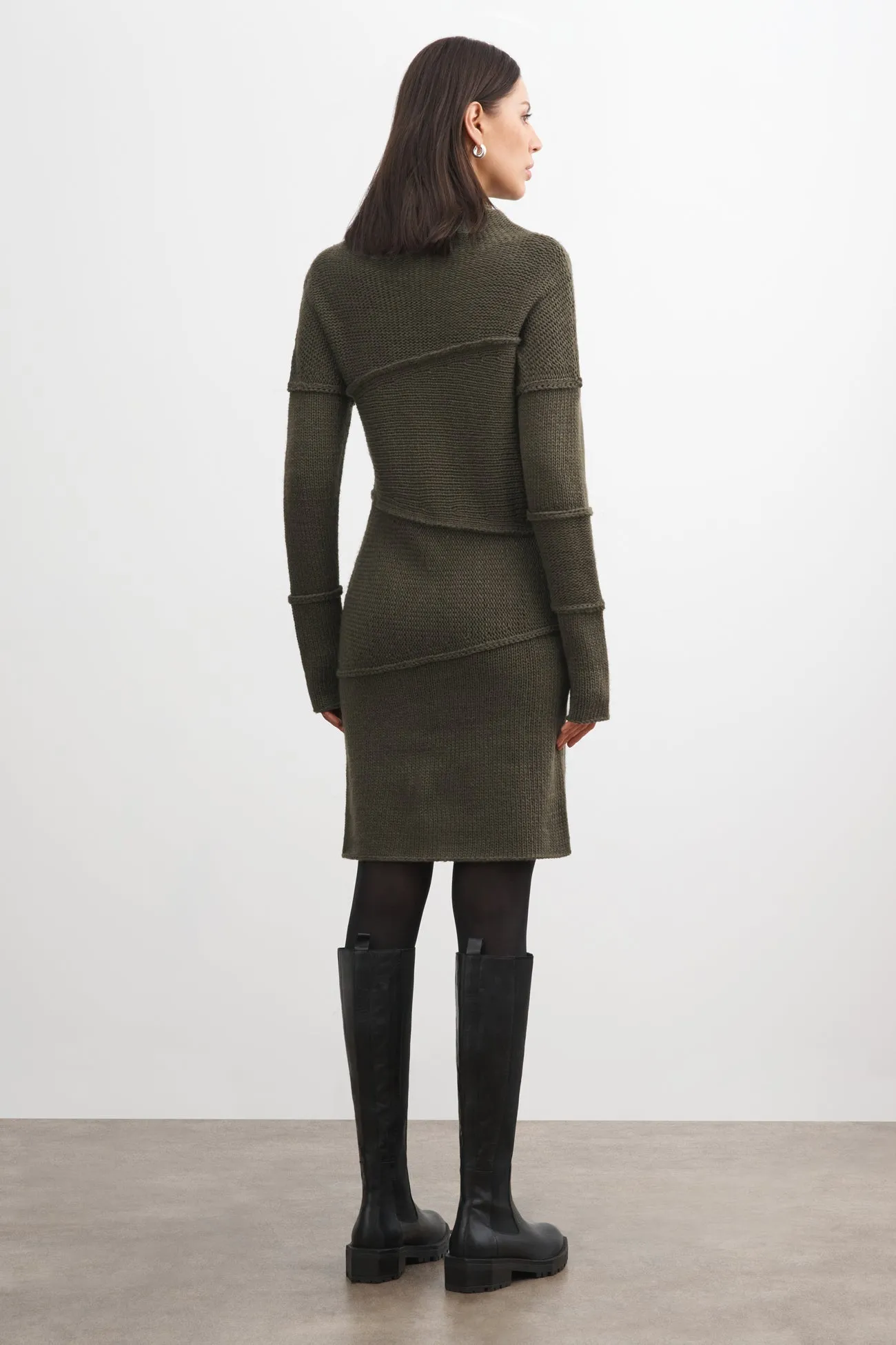 Midtown Sweater Dress sold by Marcella NYC product image thumbnail 4