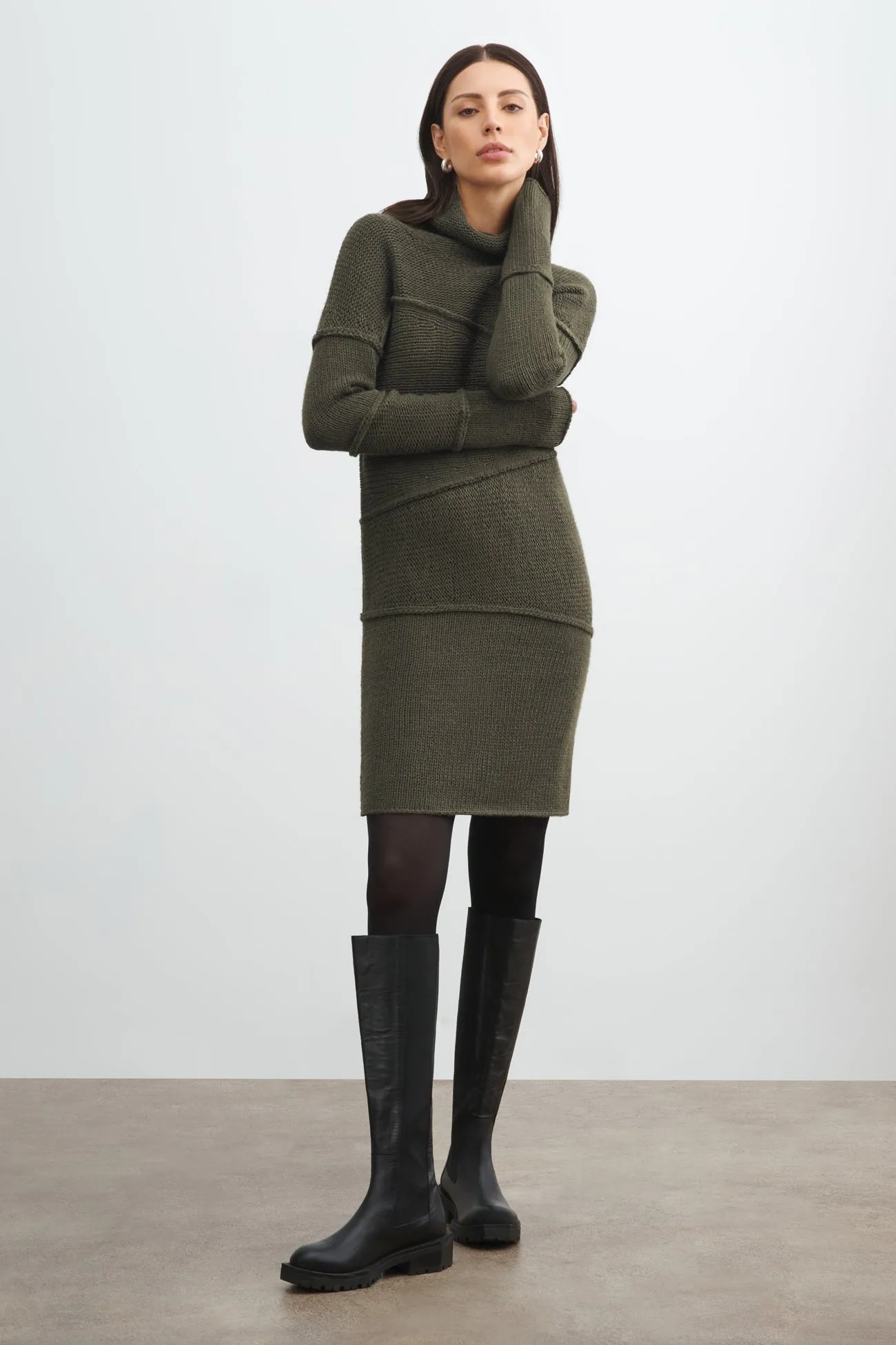 Midtown Sweater Dress sold by Marcella NYC