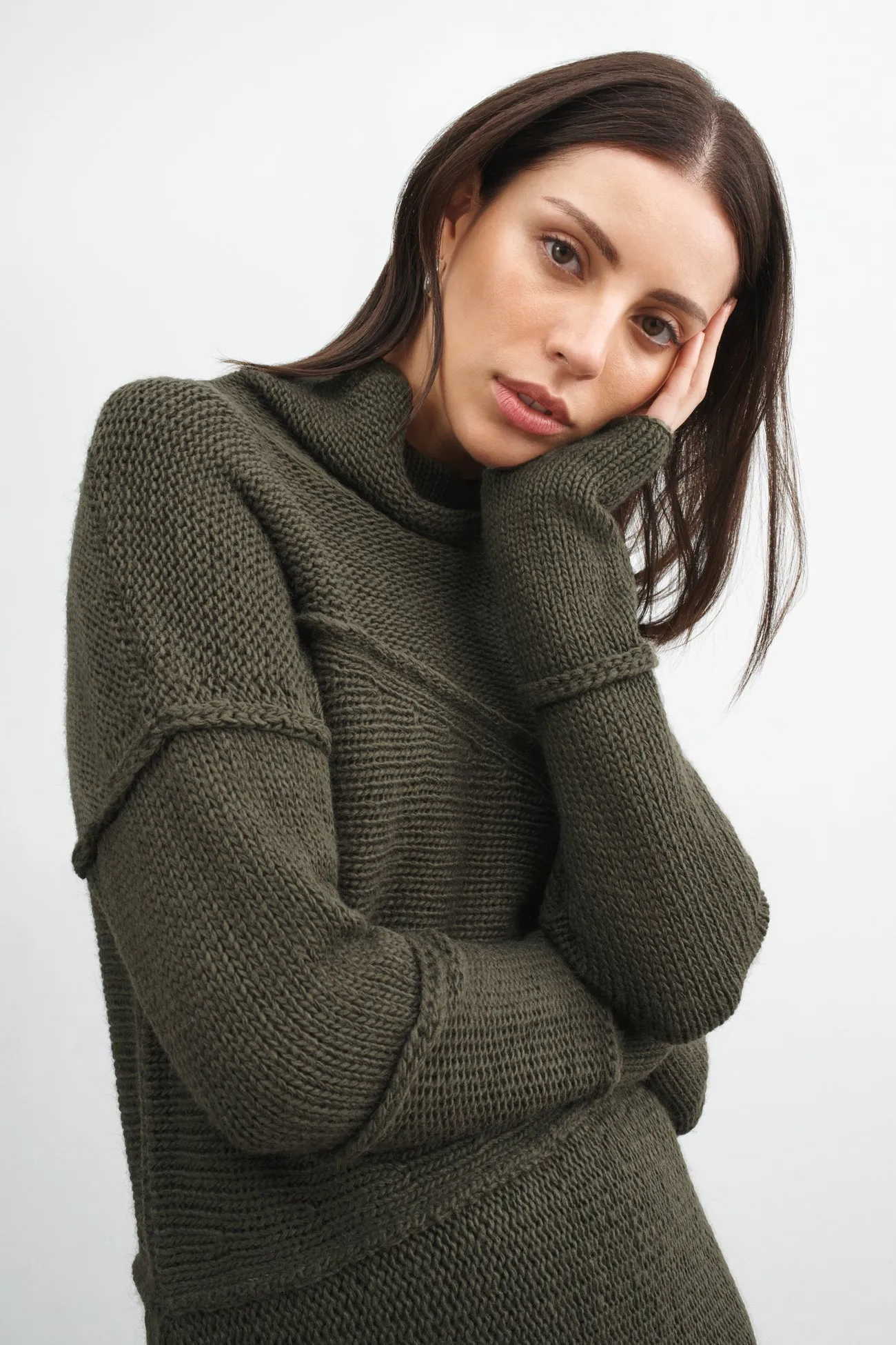 Midtown Sweater Dress sold by Marcella NYC product image thumbnail 2