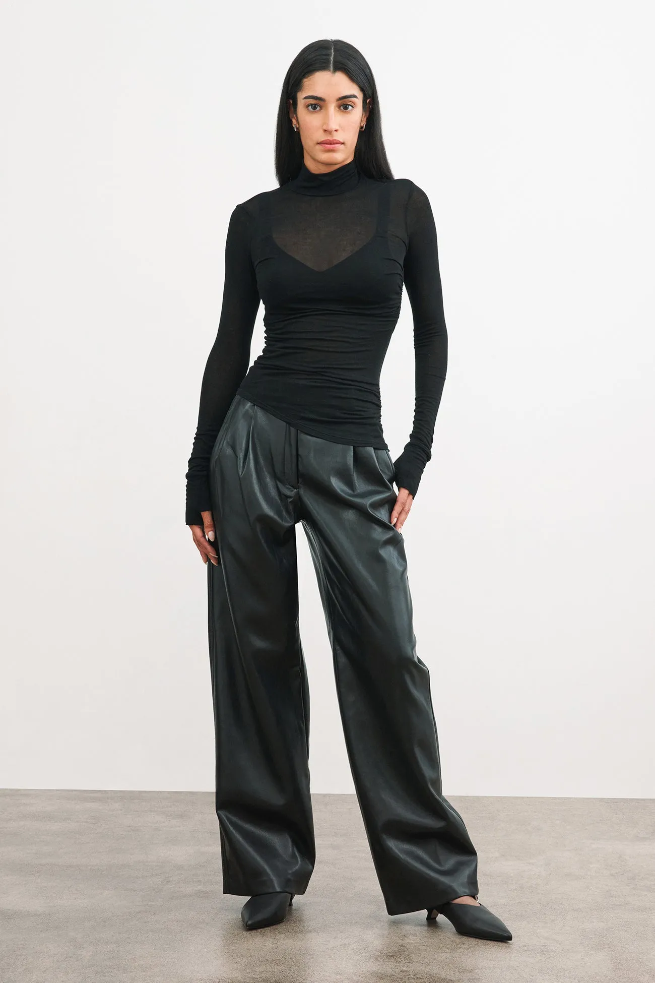 Skye Mock Neck Top sold by Marcella NYC product image thumbnail 2