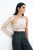 Manhattan Metallic One Shoulder Top sold by Marcella NYC