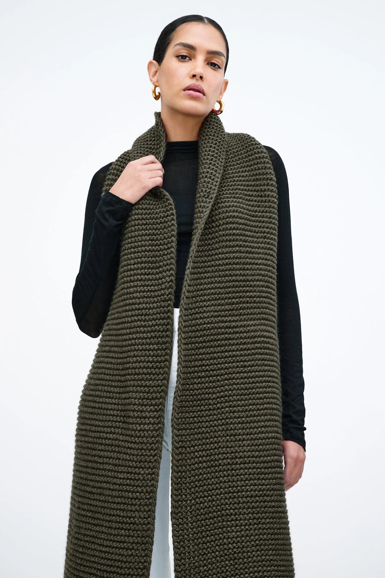 Queens Scarf sold by Marcella NYC product image thumbnail 3