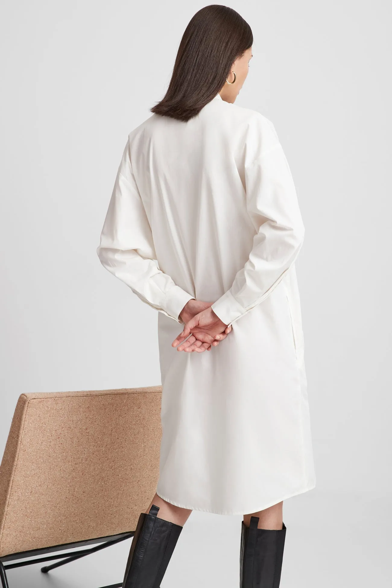 Raphaela Shirt Dress sold by Marcella NYC product image thumbnail 3