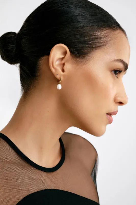 Andra Hoops made by Marcella NYC