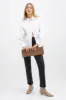 Belle Leather Clutch sold by Marcella NYC