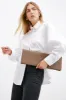 Belle Leather Clutch sold by Marcella NYC