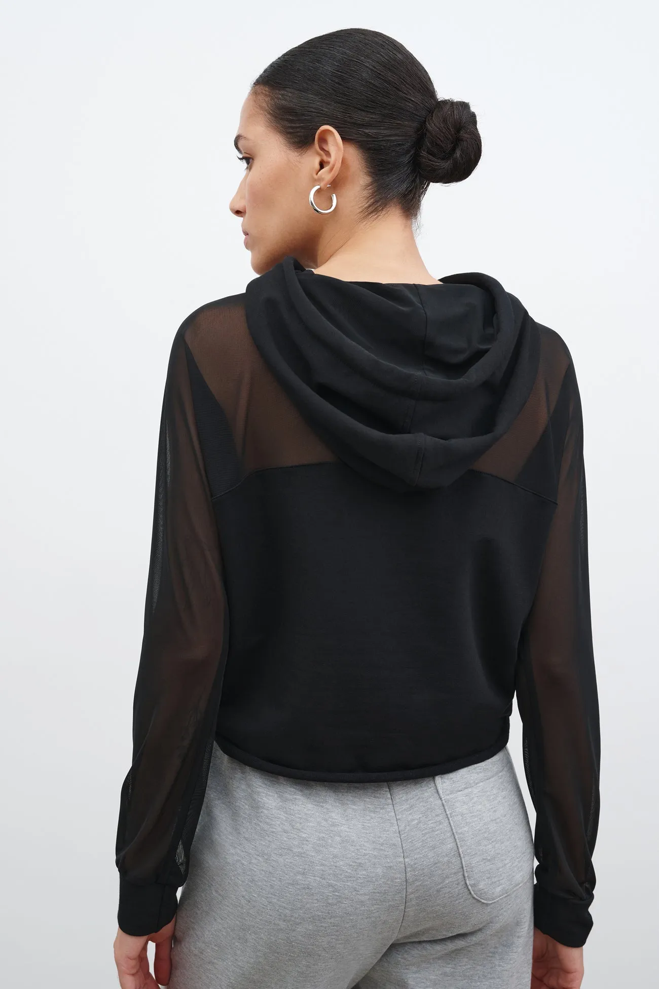 Park Sheer Hoodie sold by Marcella NYC product image thumbnail 5