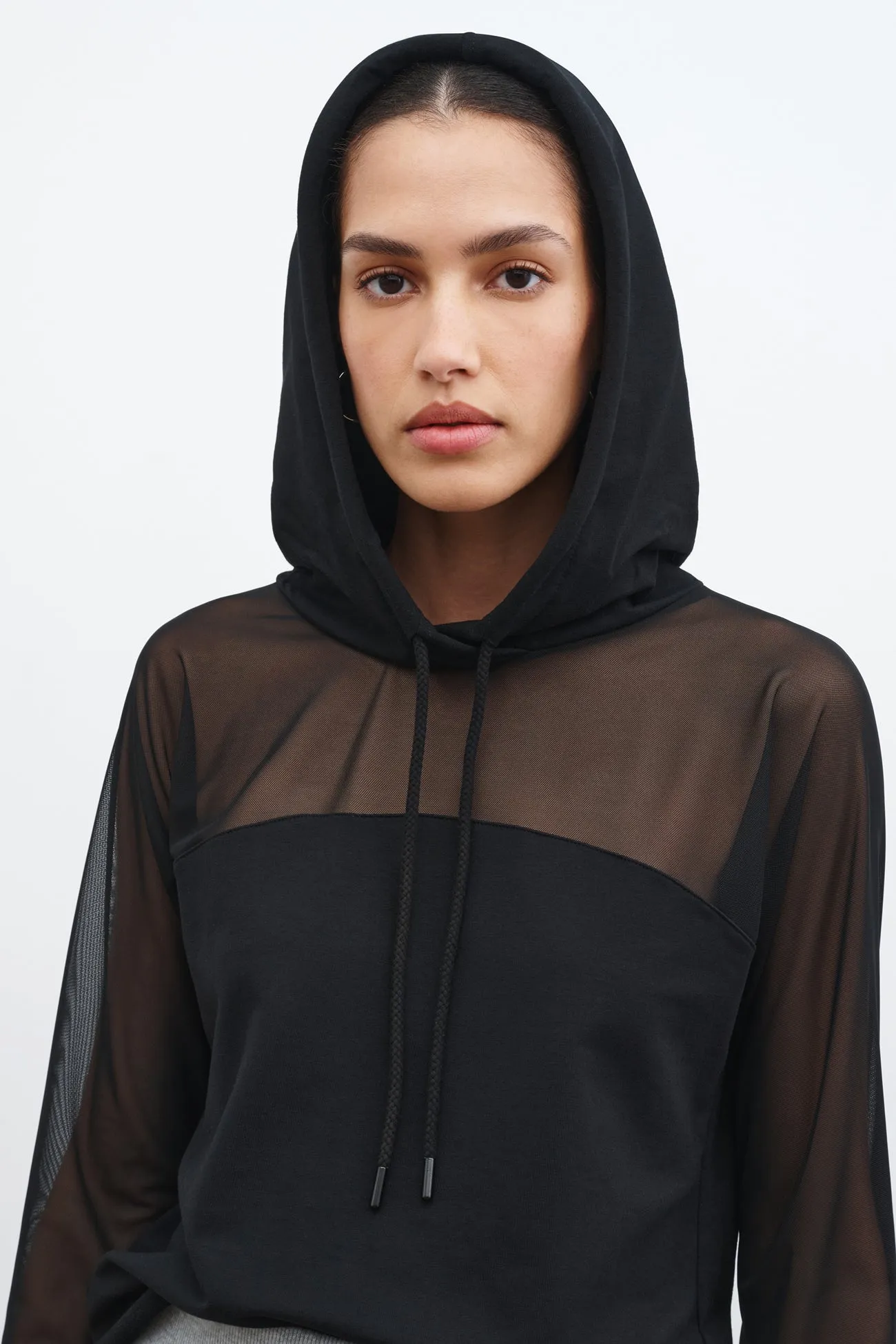 Park Sheer Hoodie sold by Marcella NYC product image thumbnail 4
