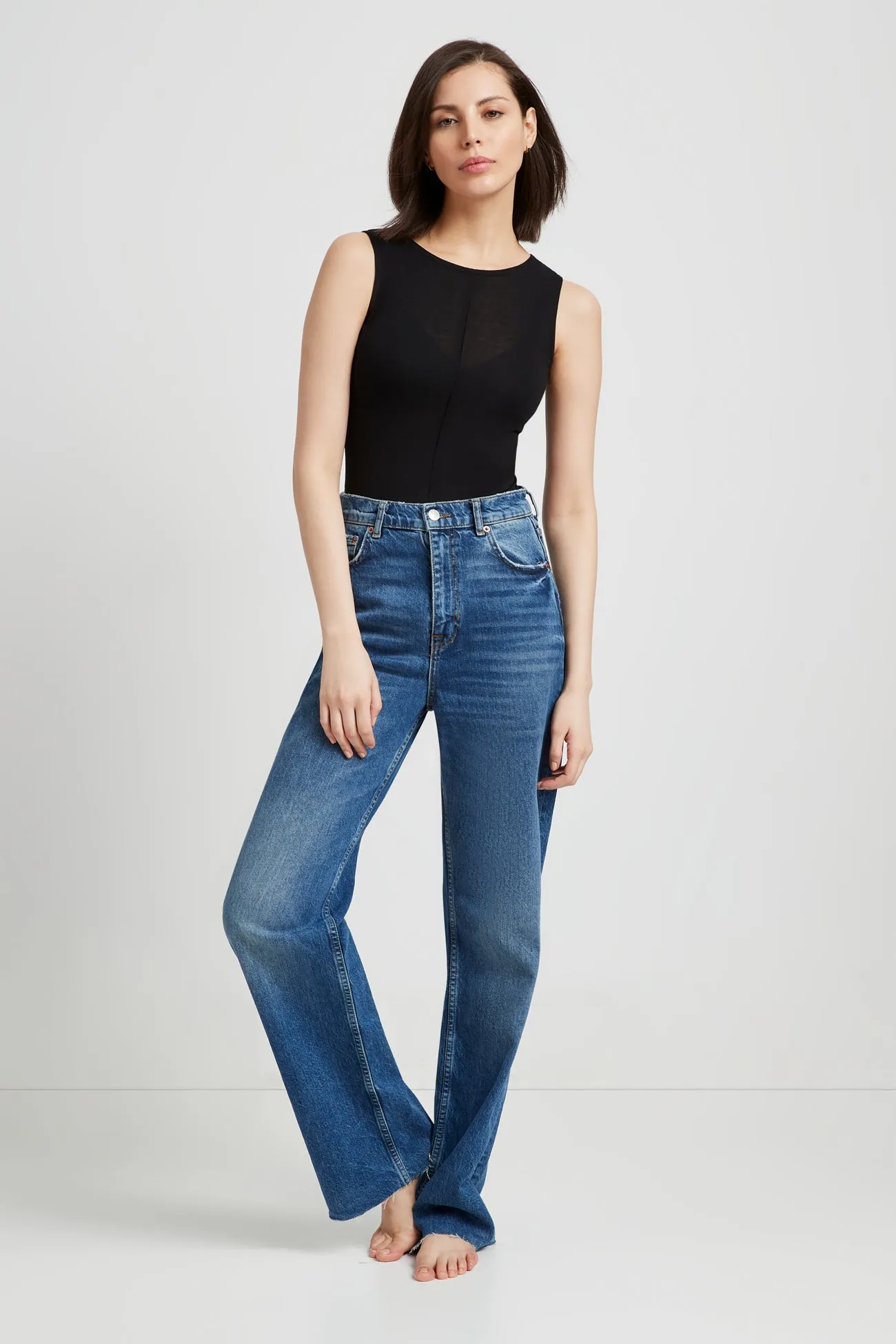 Eva Sheer Sleeveless Top sold by Marcella NYC product image thumbnail 3