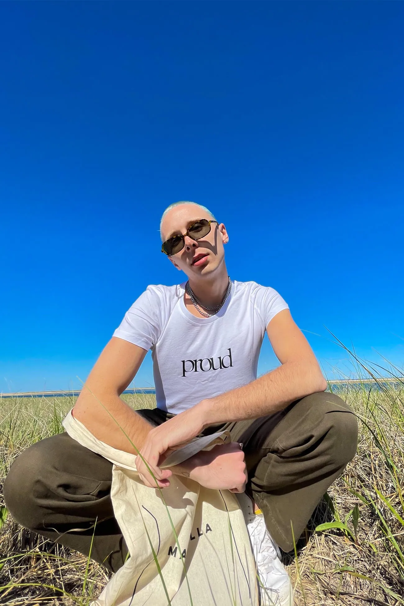 The Organic Proud Tee sold by Marcella NYC product image thumbnail 3