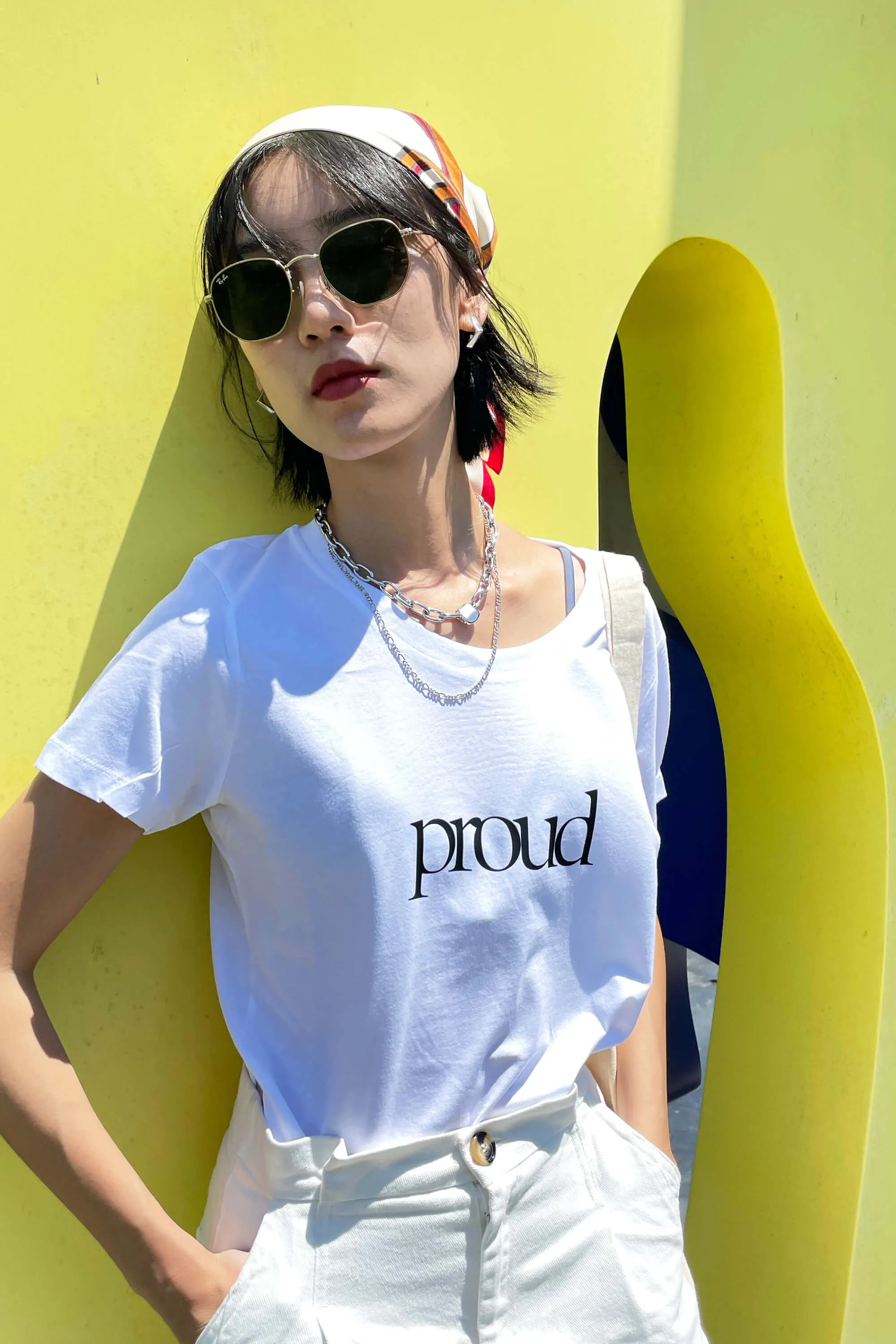 The Organic Proud Tee sold by Marcella NYC product image thumbnail 2