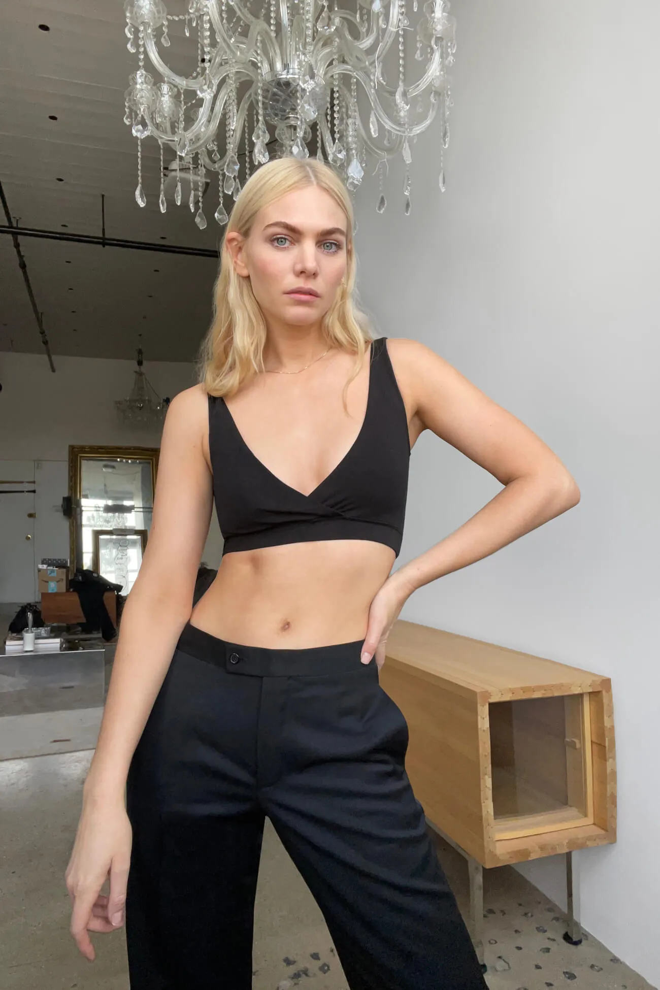 Crossover Bralette sold by Marcella NYC product image thumbnail 3