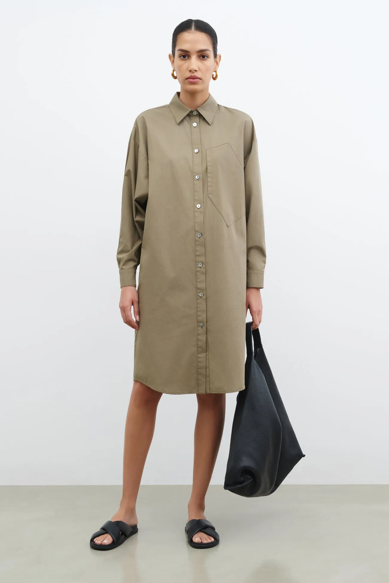 Raphaela Shirt Dress sold by Marcella NYC