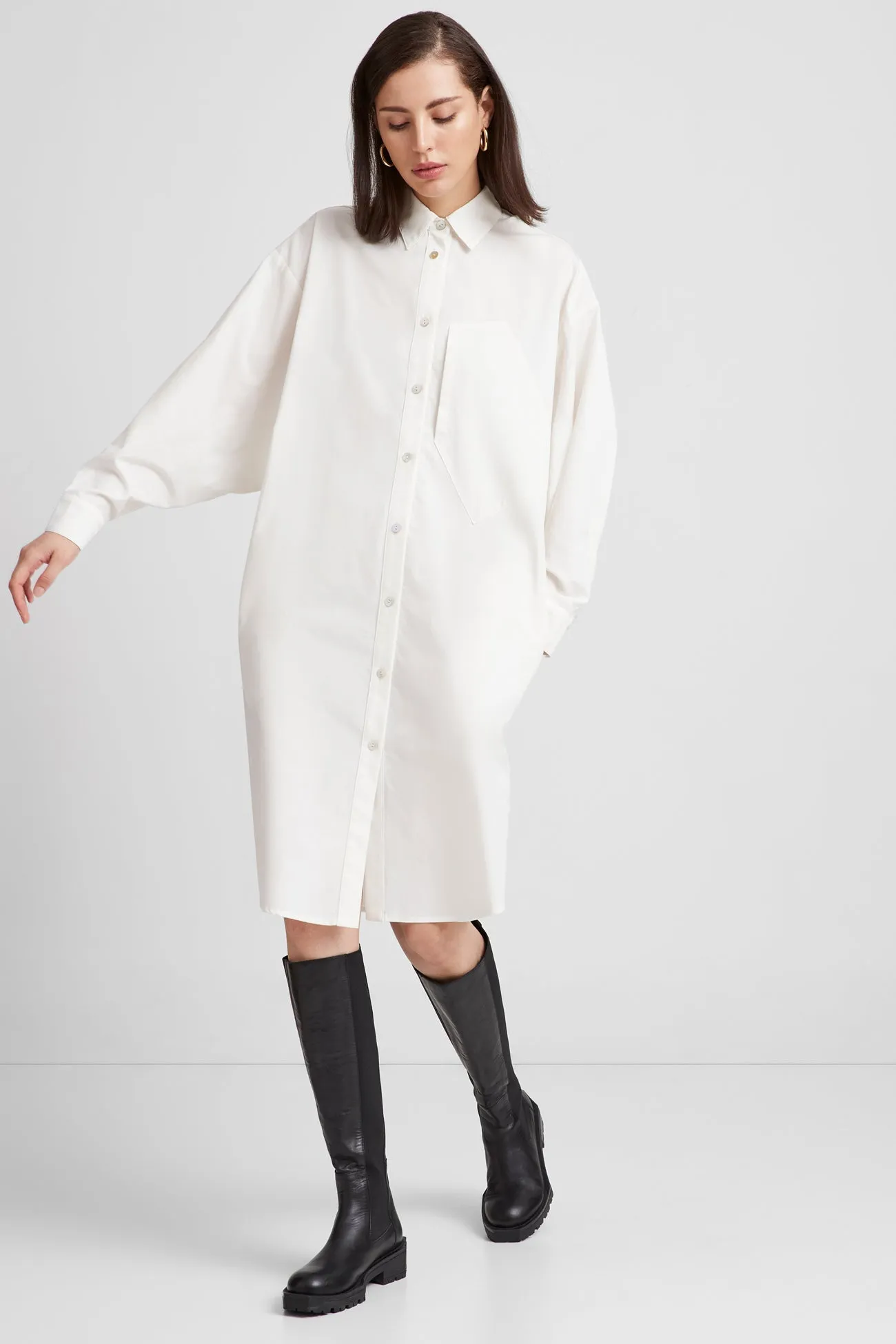 Raphaela Shirt Dress sold by Marcella NYC product image thumbnail 4