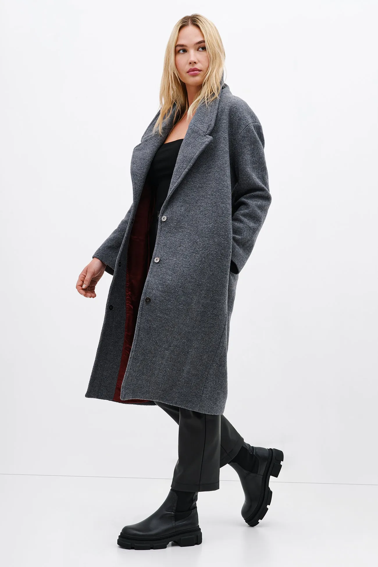 Elizabeth Wool Coat sold by Marcella NYC product image thumbnail 3