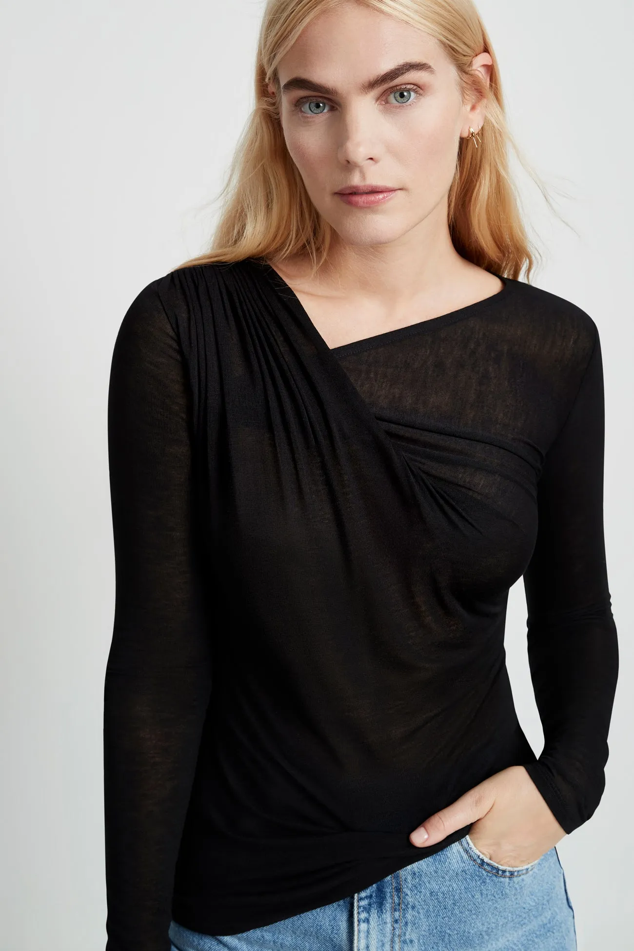Brooklyn Long Sleeve Top sold by Marcella NYC