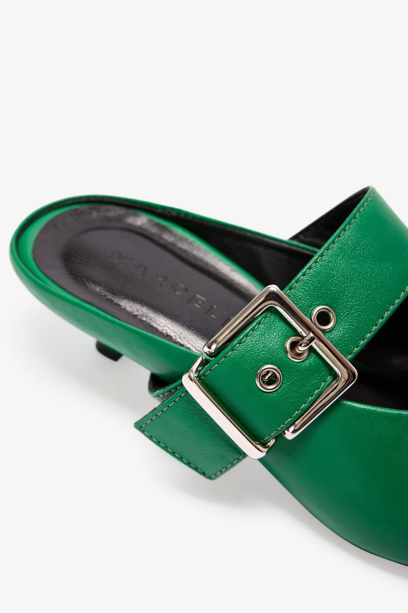 Jett Buckle Mules sold by Marcella NYC product image thumbnail 3