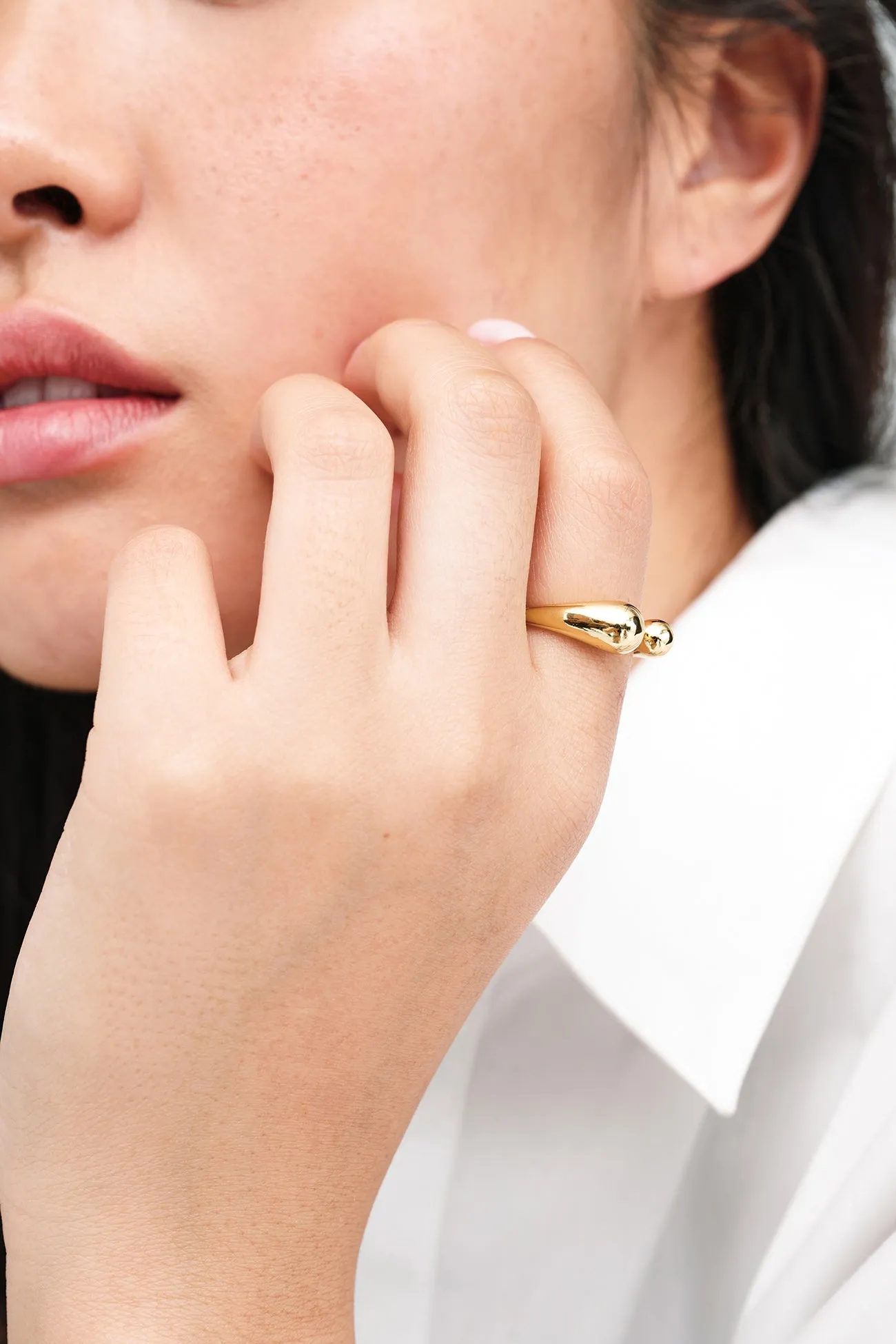 Willow Chunky Ring sold by Marcella NYC product image thumbnail 4