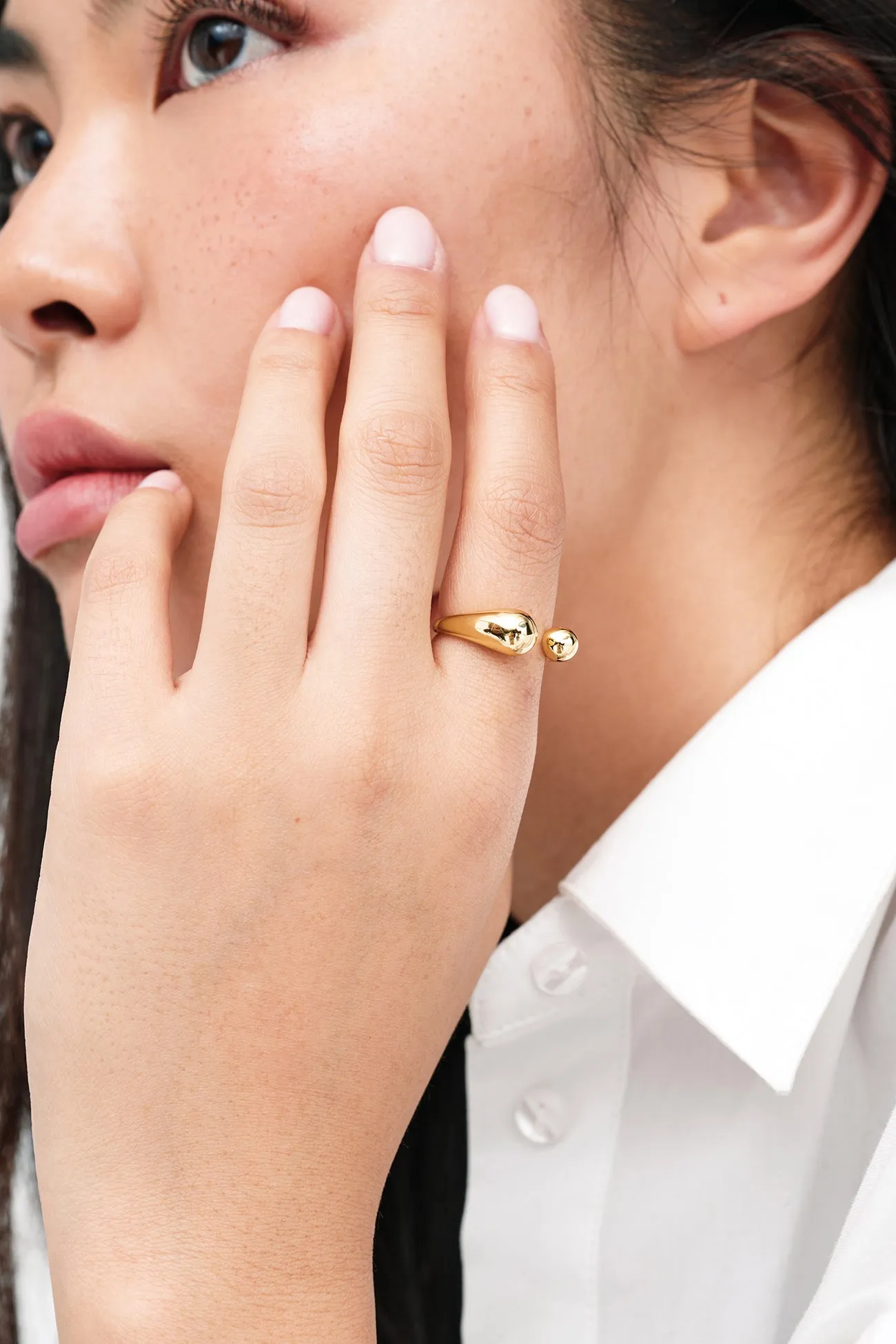 Willow Chunky Ring sold by Marcella NYC product image thumbnail 3