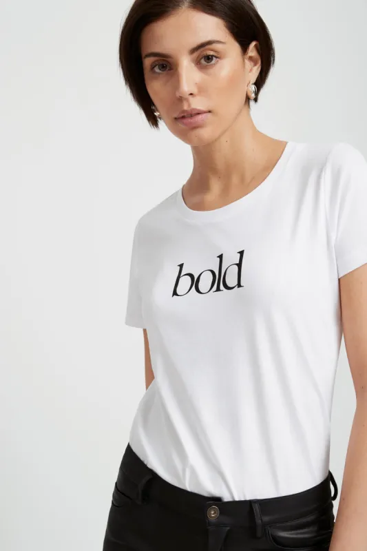 The Organic Bold Tee sold by Marcella NYC