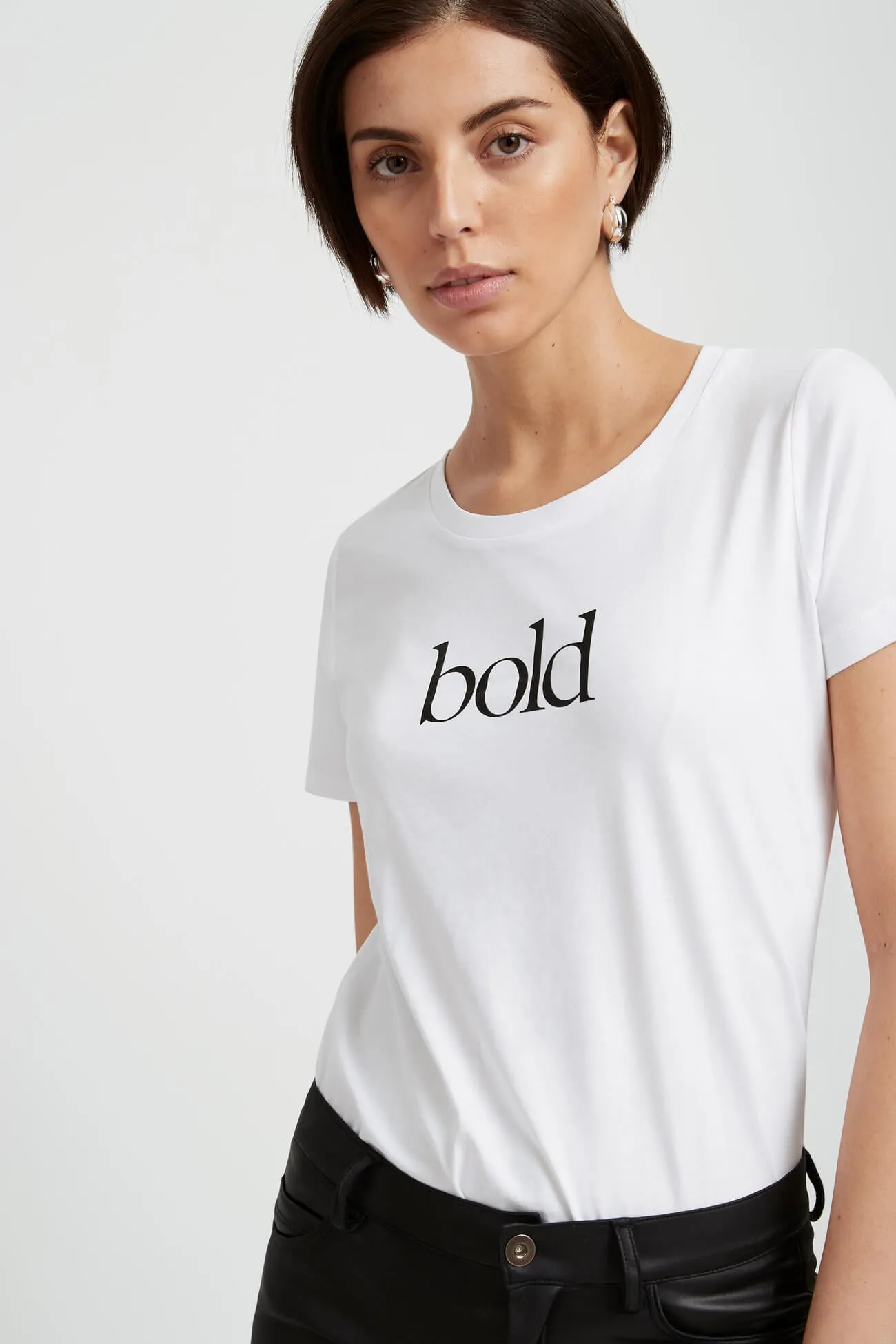 The Organic Bold Tee sold by Marcella NYC