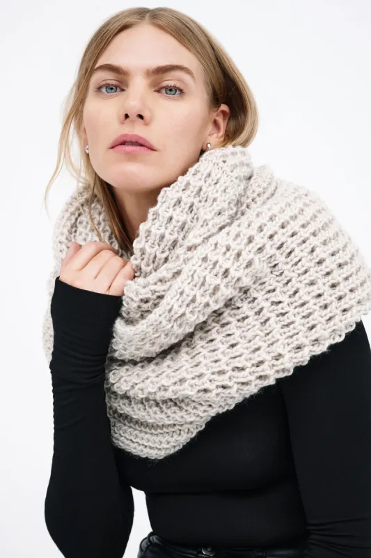 London Vegan Infinity Scarf sold by Marcella NYC