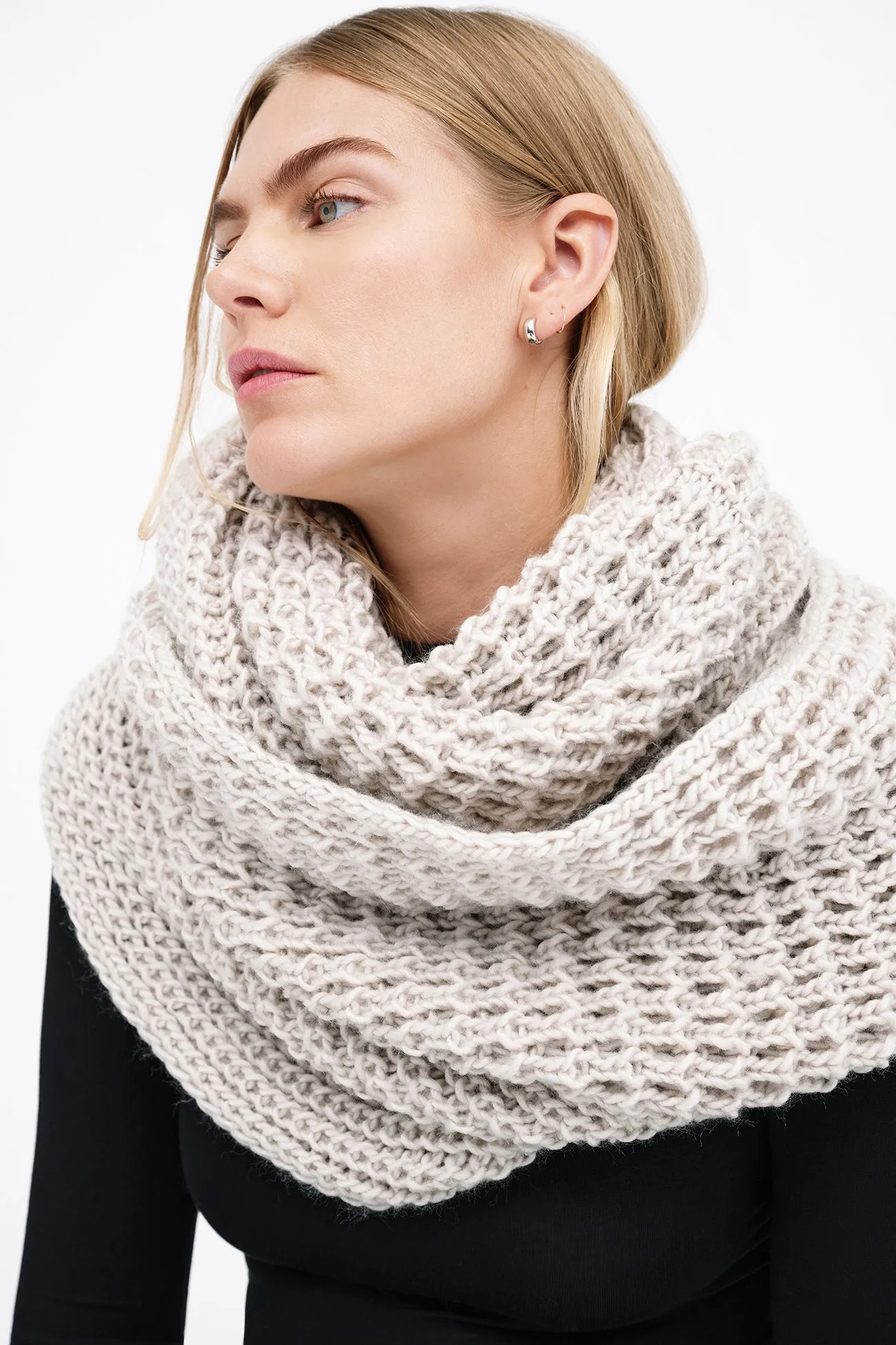 London Vegan Infinity Scarf sold by Marcella NYC product image thumbnail 4