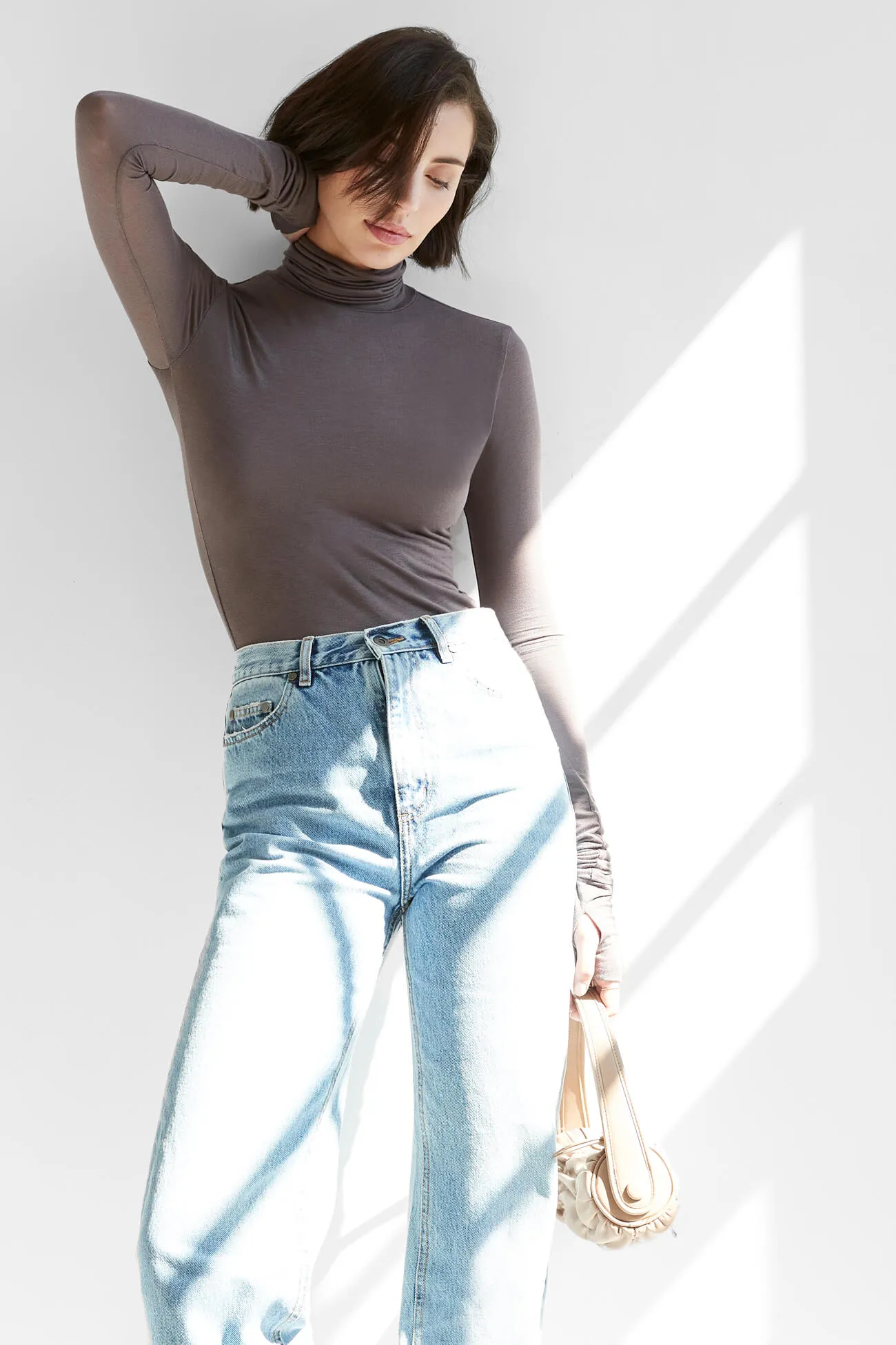 Eloise Sheer Turtleneck sold by Marcella NYC