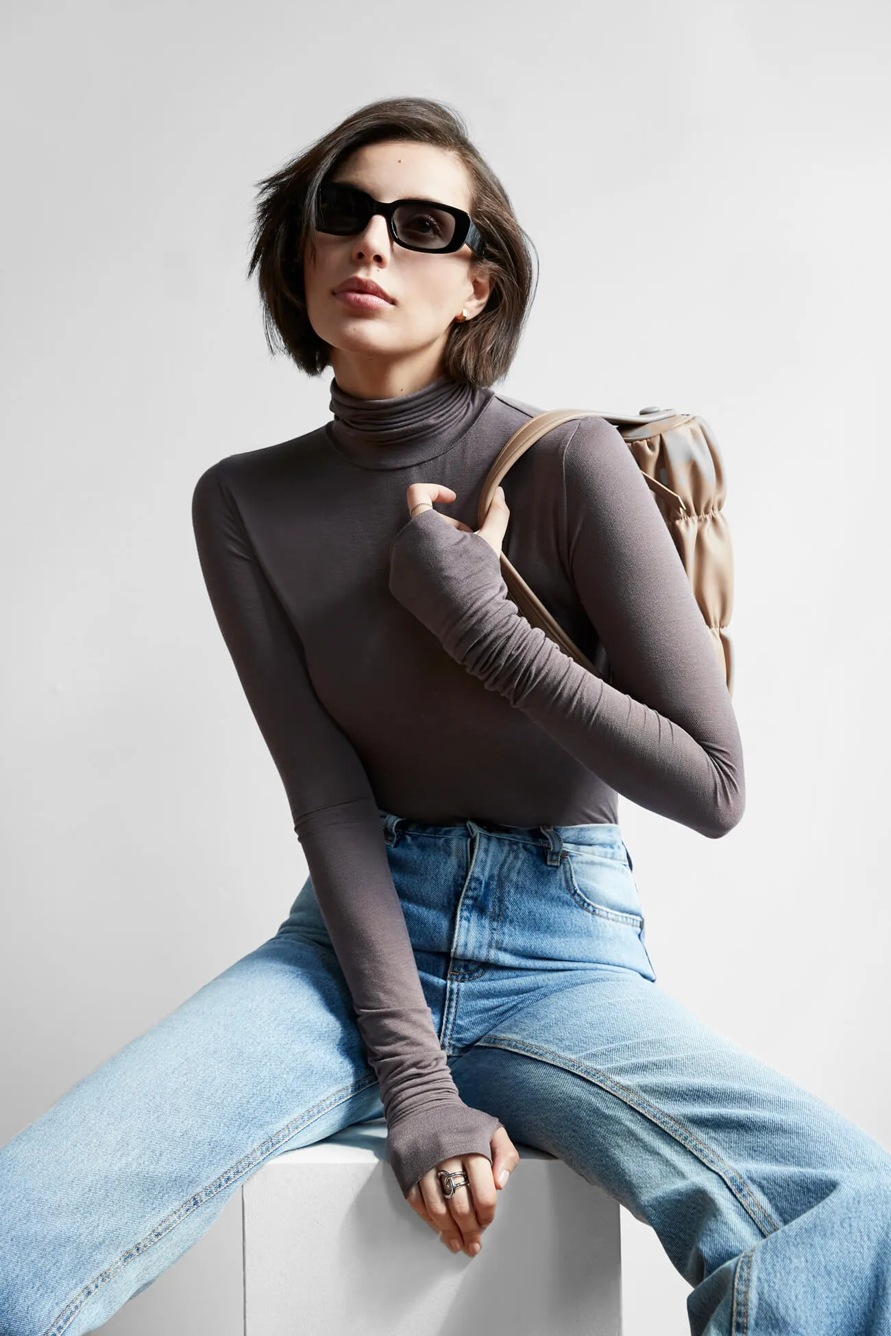 Eloise Sheer Turtleneck sold by Marcella NYC product image thumbnail 5