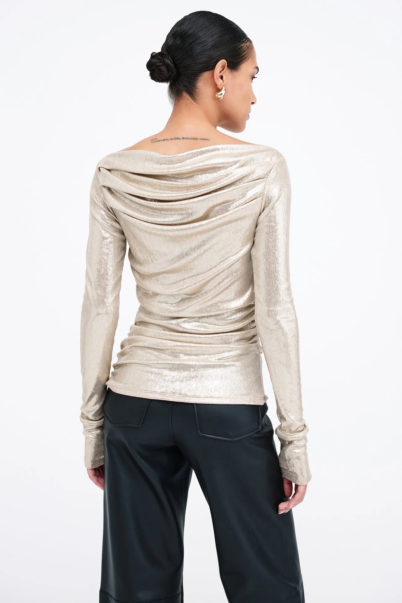 Cooper Metallic Top sold by Marcella NYC product image thumbnail 4