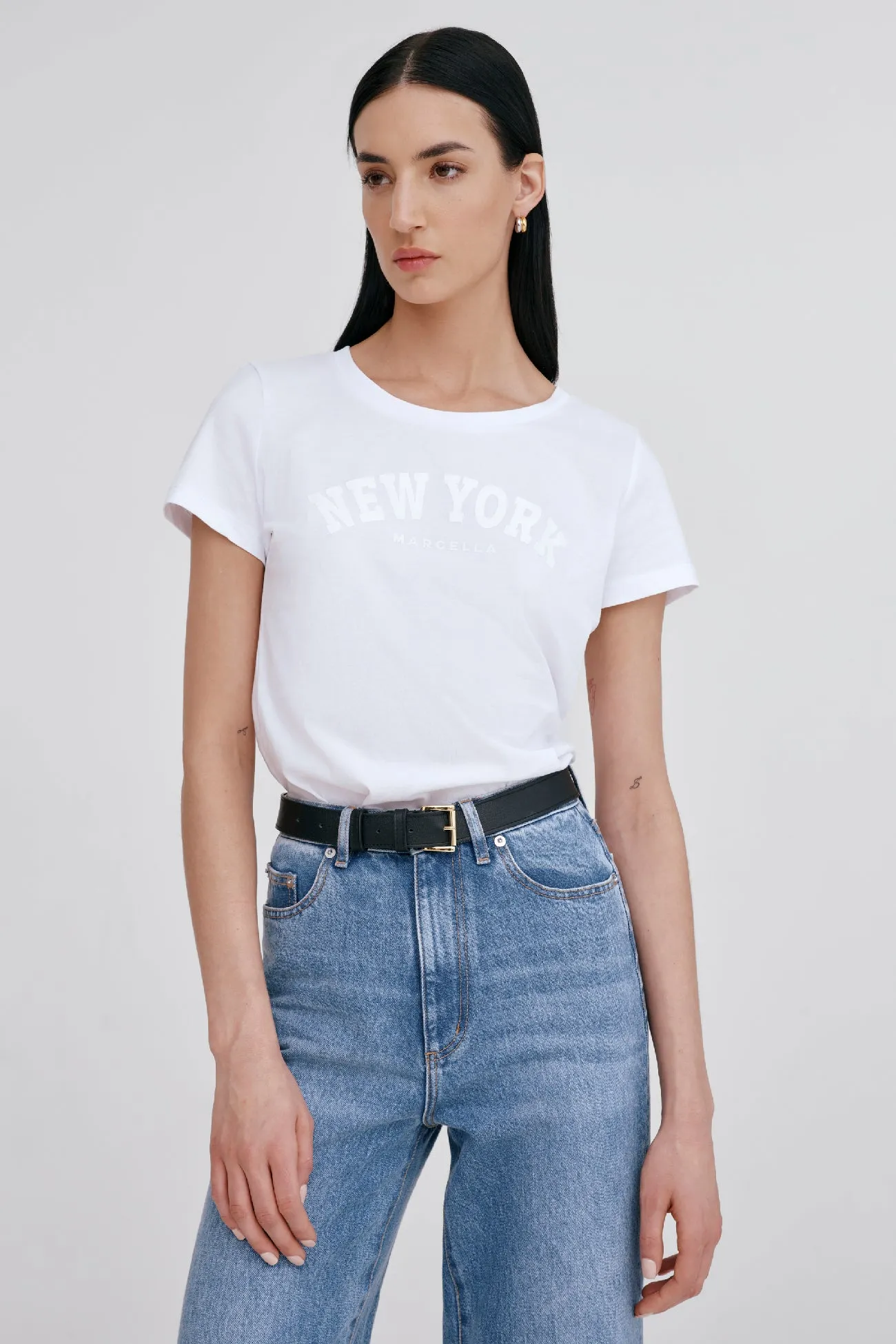 Free Gift — The Monochrome New York Tee sold by Marcella NYC product image thumbnail 3