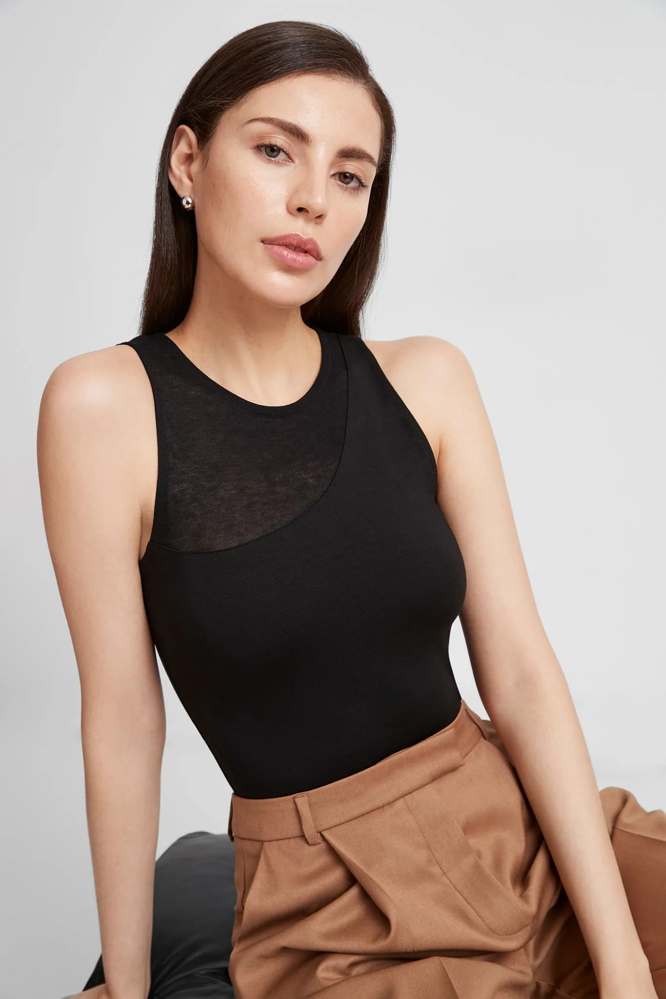 Kit Sleeveless Top sold by Marcella NYC
