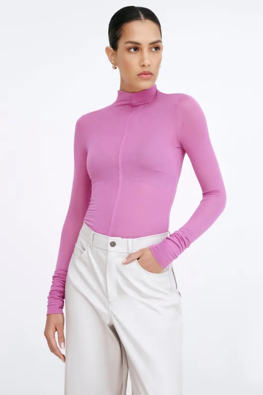 Alicia Sheer Turtleneck sold by Marcella NYC