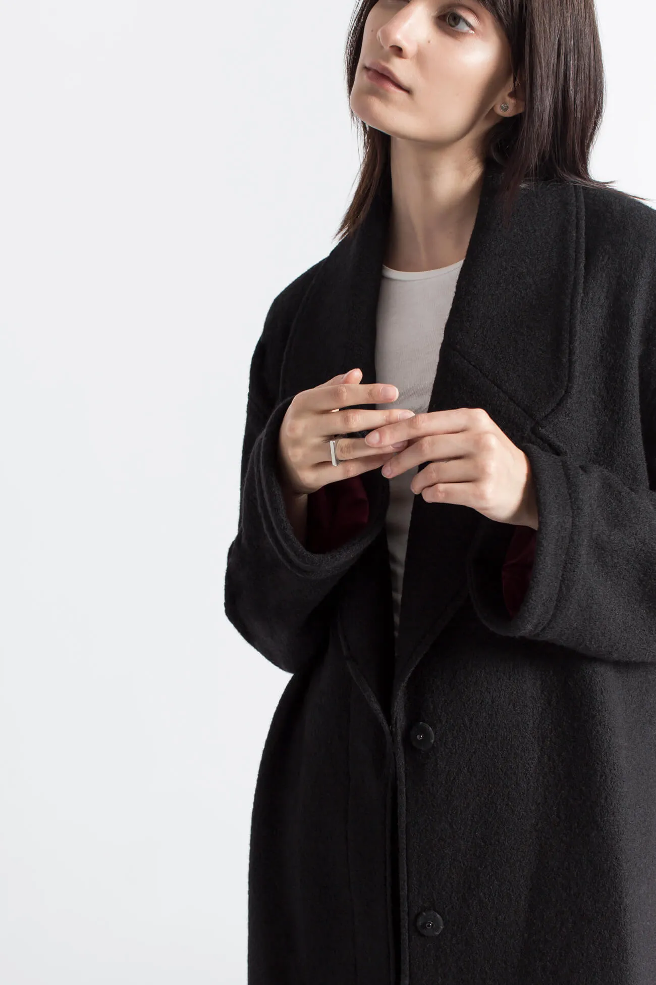 Elizabeth Wool Coat sold by Marcella NYC product image thumbnail 3
