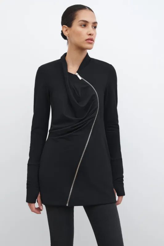 Harlem Sweatshirt Jacket sold by Marcella NYC