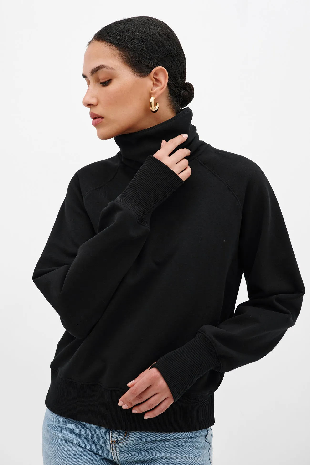 Downing Turtleneck Sweatshirt sold by Marcella NYC product image thumbnail 2