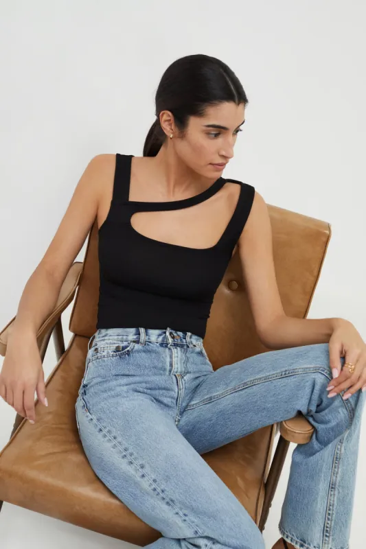 Bleecker Sleeveless Top sold by Marcella NYC